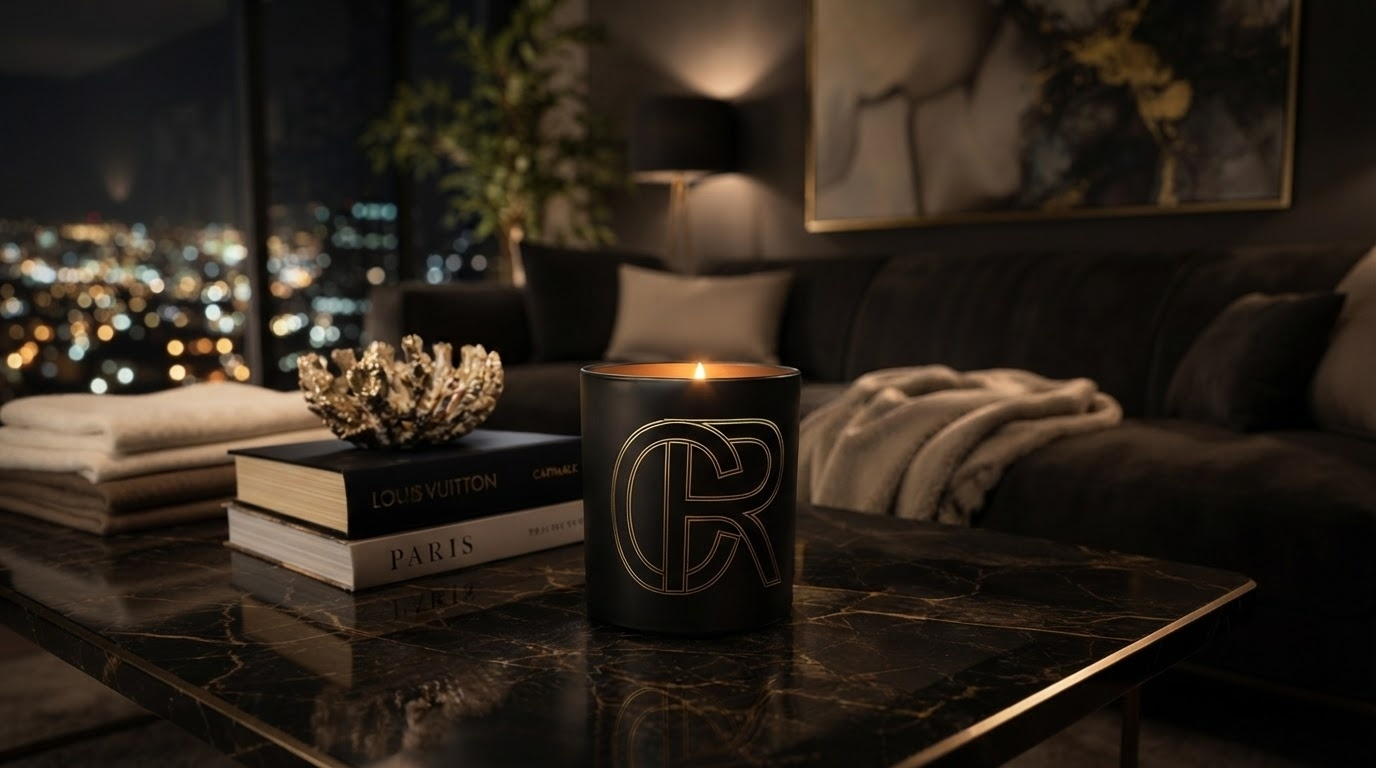 Custom Engraved Candle