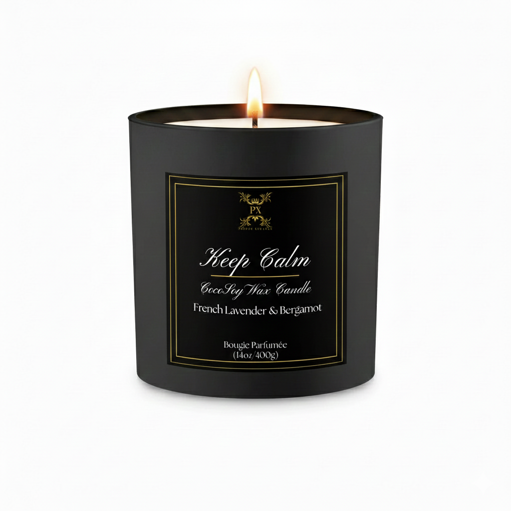 Keep Calm CocoSoy Wax Candle