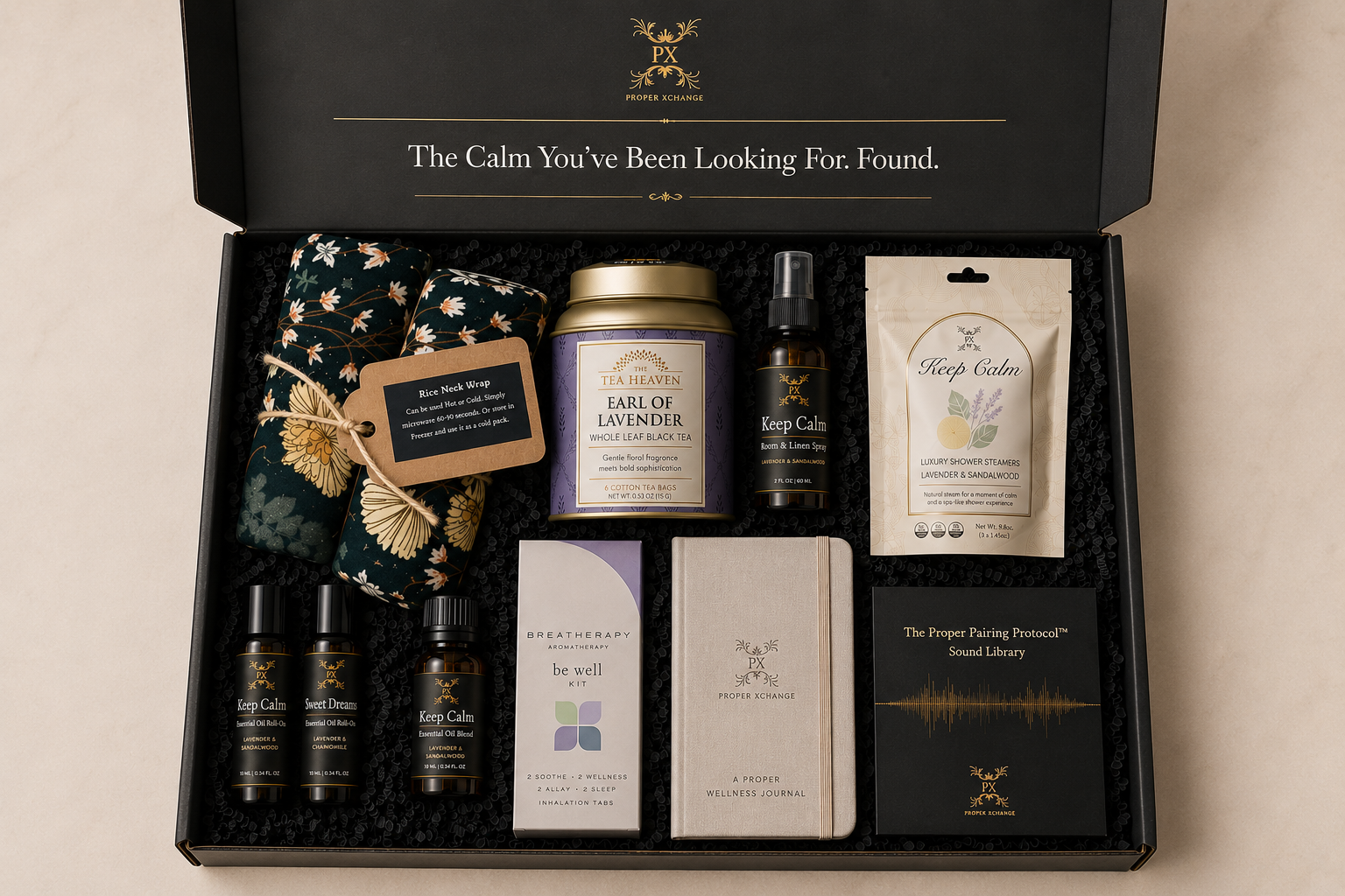 Lavender and Bergamot Corporate Gift Set