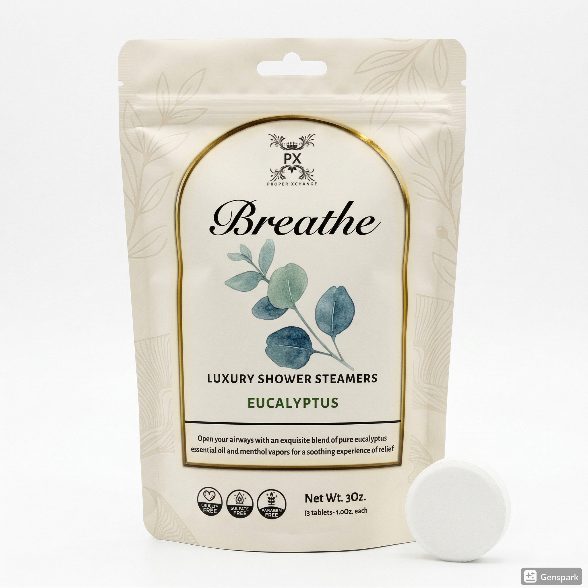 Breathe Shower Steamers (3 pack)