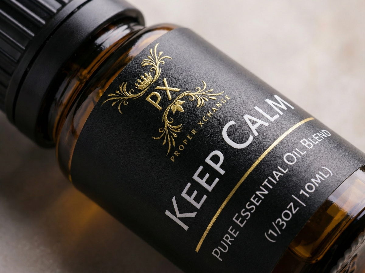 Keep Calm Essential Oil Blend – Grounding Aromatherapy