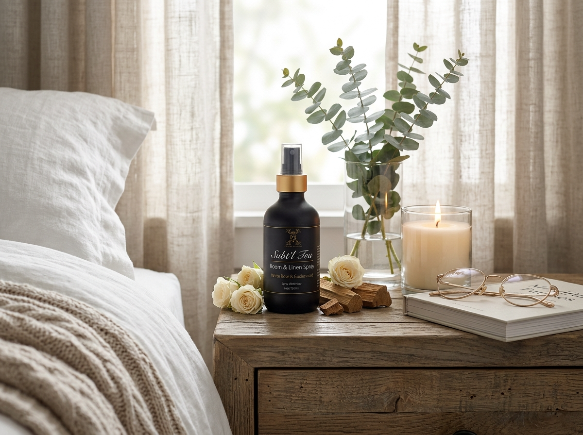 Subt'l Tea Room, Linen, and Body Spray