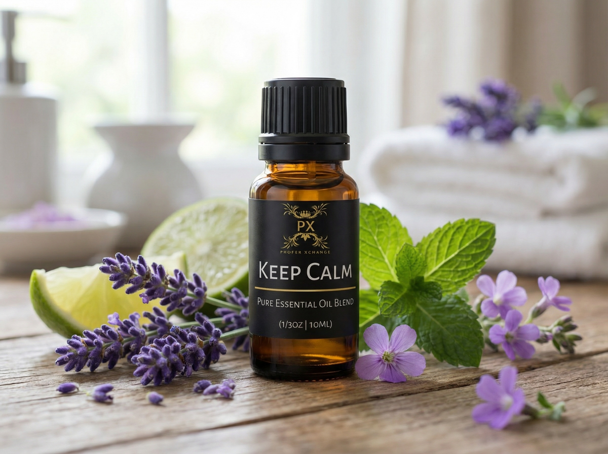 Keep Calm Essential Oil Blend – Grounding Aromatherapy