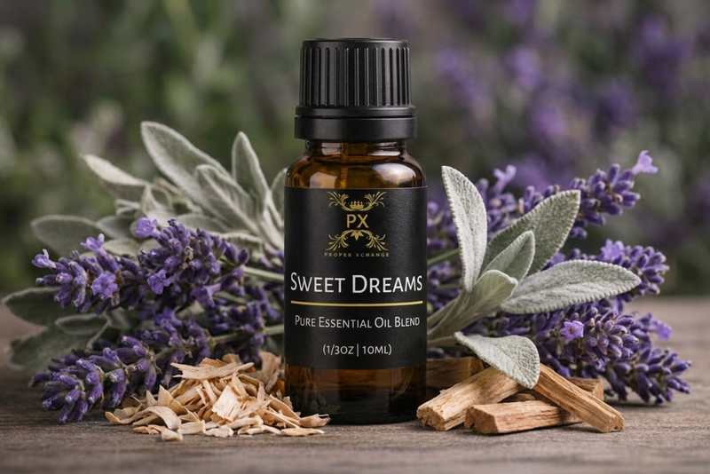 Sweet Dreams Essential Oil Blend – Sleep & Relaxation Aromatherapy
