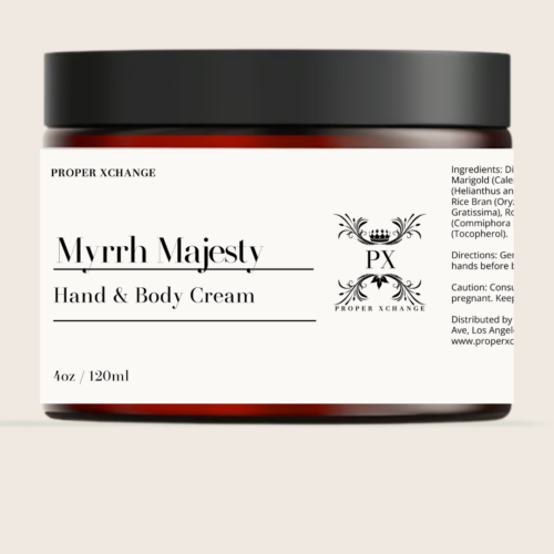 Myrrh Majesty Hand and Body Cream